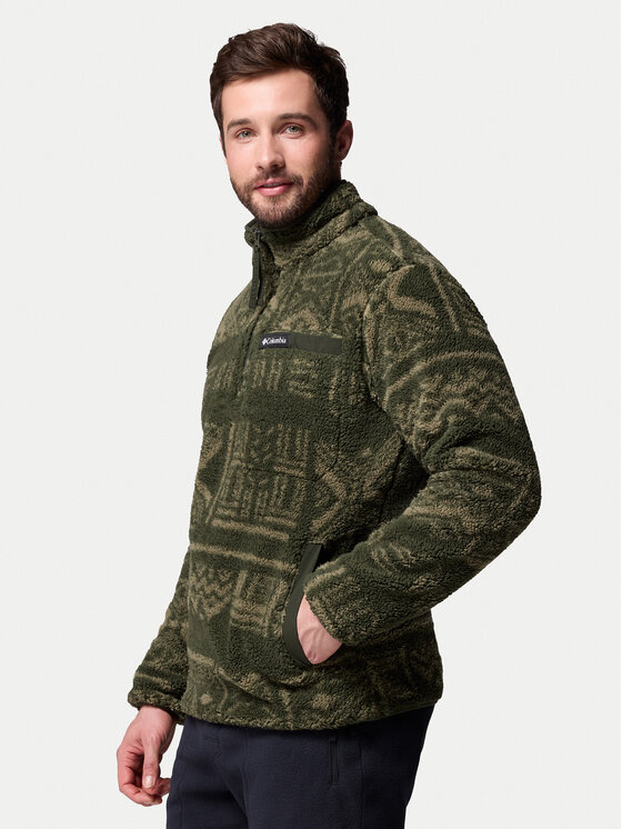 Columbia Полар Rugged Ridge™ 2135471 Зелен Regular Fit цвят на ниска цена