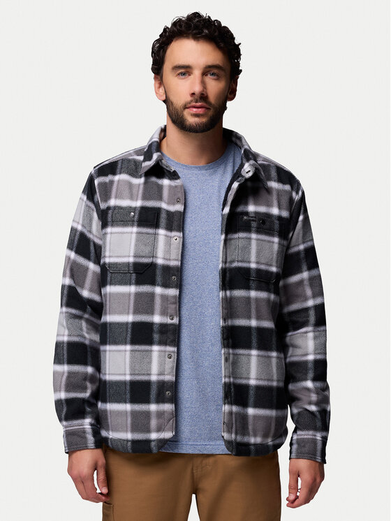 Columbia Преходно яке Windward™ II 2054771 Черен Regular Fit цвят на ниска цена