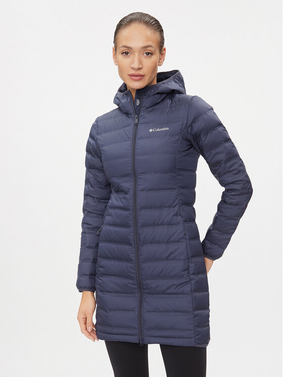 Columbia Пухено яке Down Long Jacket 1859672 Тъмносин Regular Fit цвят на ниска цена