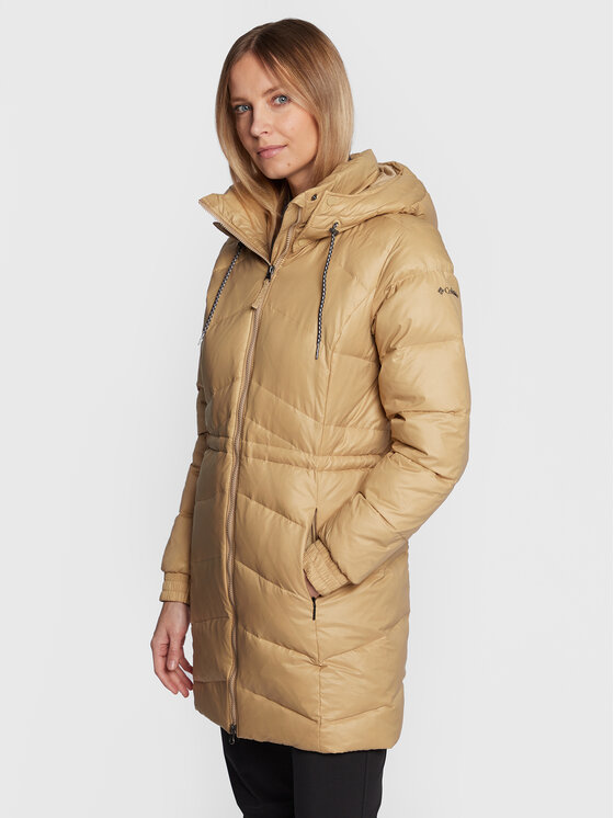 Columbia Пухено яке Icy Heights II 2007824 Бежов Regular Fit цвят на ниска цена