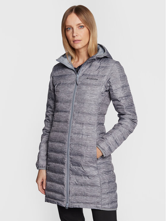 Columbia Пухено яке Lake 22 1859672 Сив Slim Fit цвят на ниска цена
