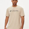 Columbia Тишърт Csc Basic Logo™ 1680053 Кафяв Regular Fit цвят на ниска цена