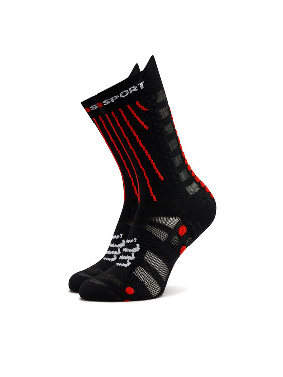 Compressport Дълги чорапи Aero XU00054B Черен цвят на ниска цена