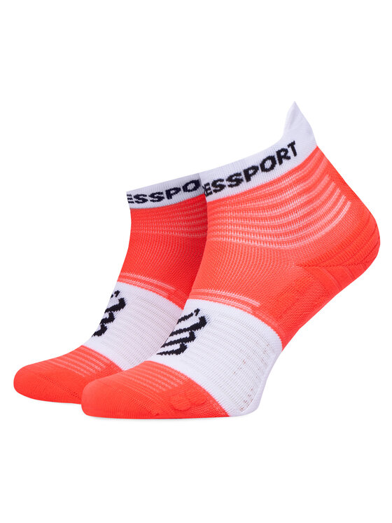 Compressport Къси чорапи Pro Racing V4.0 Run Low XU00047B Оранжев цвят на ниска цена