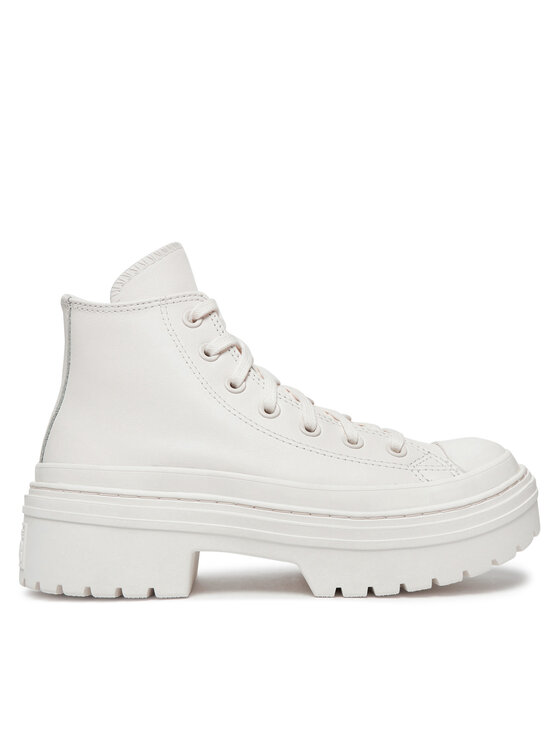 Converse Зимни обувки Chuck Taylor All Star Lugged Heel Leather Platform A10370C Бял цвят на ниска цена