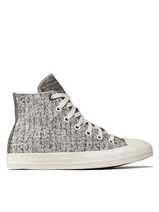 Converse Кецове Chuck Taylor All Star Gris Clair 571357C Зелен цвят на ниска цена