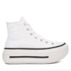 Converse Кецове Chuck Taylor All Star Lift Double Stack A12976C Бял цвят на ниска цена