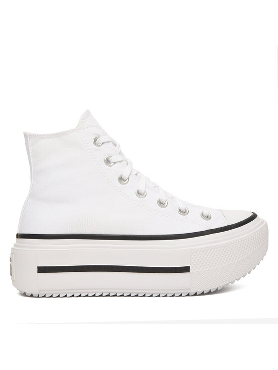Converse Кецове Chuck Taylor All Star Lift Double Stack A12976C Бял цвят на ниска цена
