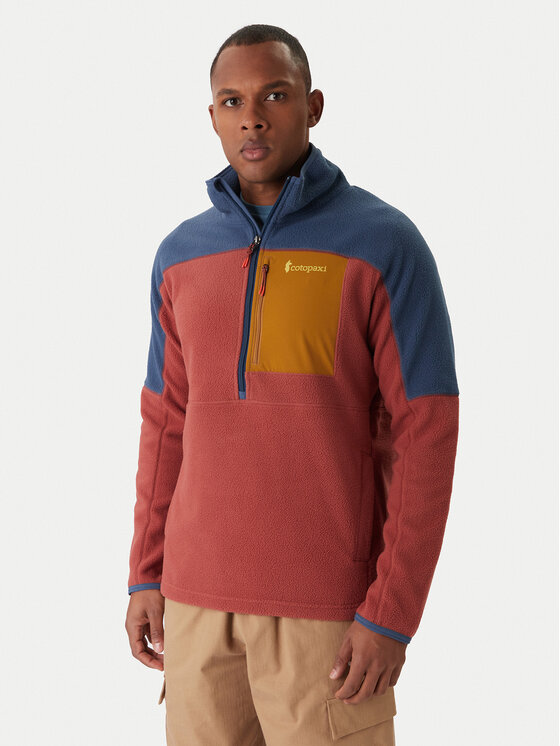 Cotopaxi Полар Abrazo Fleece Half F20471M53 Кафяв Regular Fit цвят на ниска цена