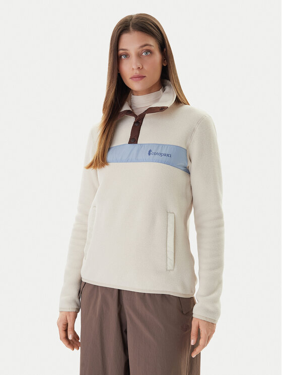 Cotopaxi Полар Teca Fleece Full F21471W174 Екрю Regular Fit цвят на ниска цена