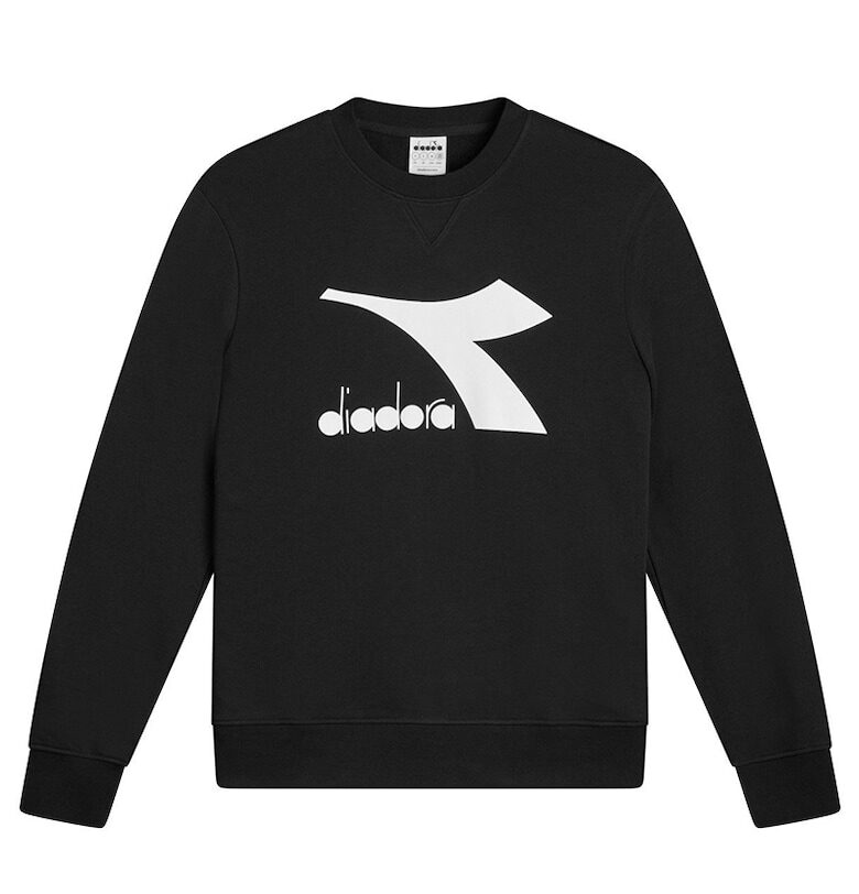 Crew Core Top 179956-80013 - мъжки - черен Diadora