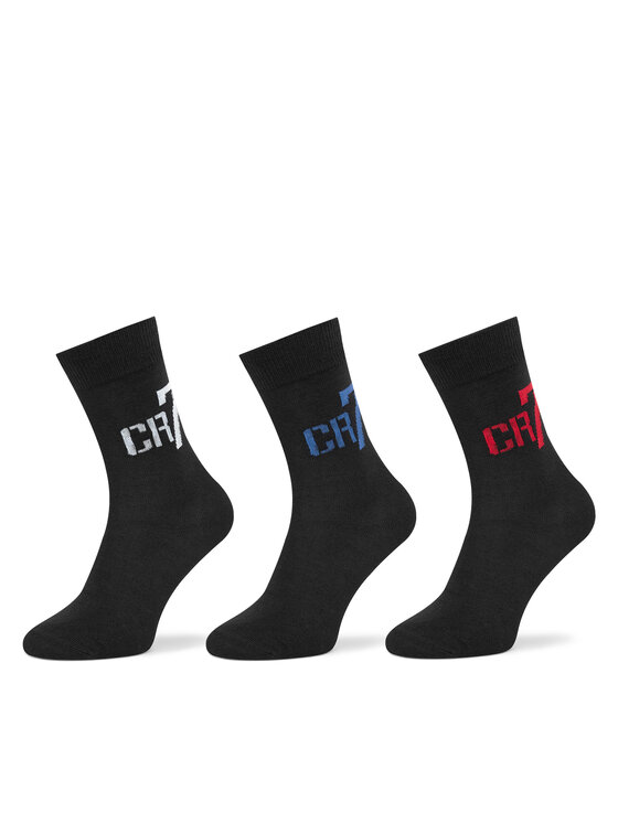 Cristiano Ronaldo CR7 Дълги чорапи 300-8470-8010 Черен цвят на ниска цена