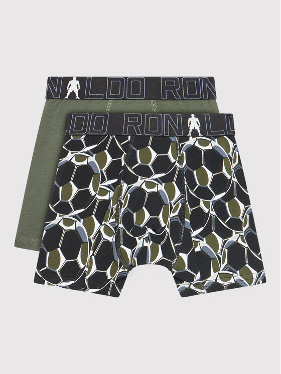 Cristiano Ronaldo CR7 Комплект боксерки Trunk 2-Pack 8400-51-565 Зелен цвят на ниска цена