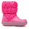 Crocs Апрески Winter Puff 14613-6TR Розов цвят на ниска цена