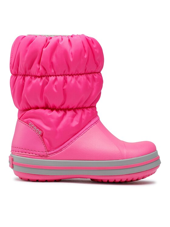 Crocs Апрески Winter Puff 14613-6TR Розов цвят на ниска цена