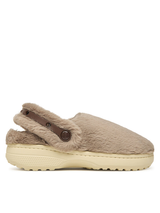 Crocs Пантофи Classic Unfurgettable Clog 211116 Бежов цвят на ниска цена