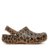 Crocs Чехли Classic Animal Clog 211881 Кафяв цвят на ниска цена