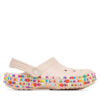 Crocs Чехли Classic Beaded Band 211614 Бежов цвят на ниска цена