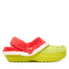 Crocs Чехли Classic Grinch 211689 Зелен цвят на ниска цена