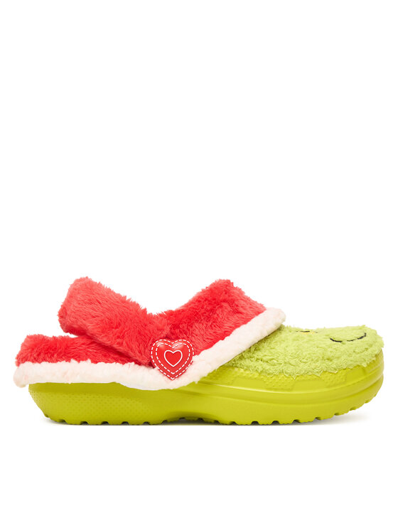 Crocs Чехли Classic Grinch 211689 Зелен цвят на ниска цена