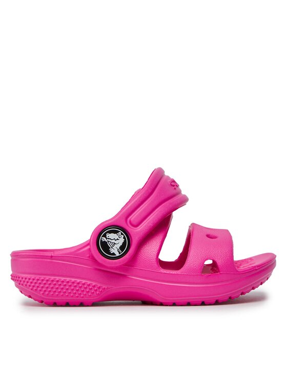 Crocs Чехли Classic Kids Sandal T 207537 Розов цвят на ниска цена