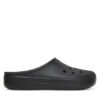 Crocs Чехли Classic Low Profile Clog 211139 Черен цвят на ниска цена