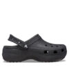 Crocs Чехли Classic Platform Glitter Clog W 207241 Черен цвят на ниска цена