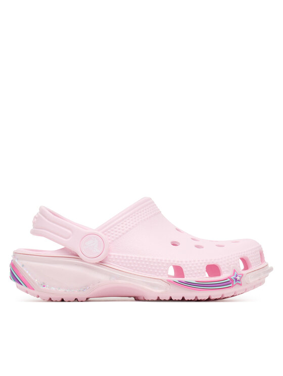 Crocs Чехли Classic Star Sparkle Shaker Clog 211620 Розов цвят на ниска цена