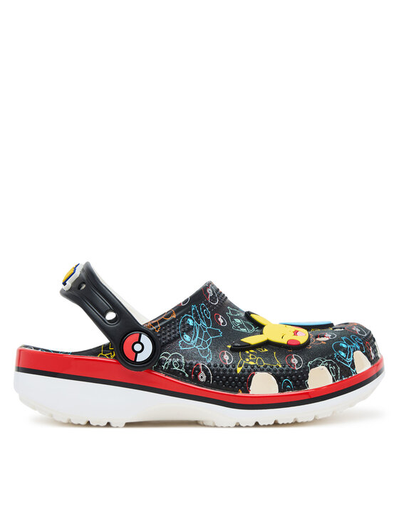 Crocs Чехли Pokémon Classic Clog 211344 Черен цвят на ниска цена