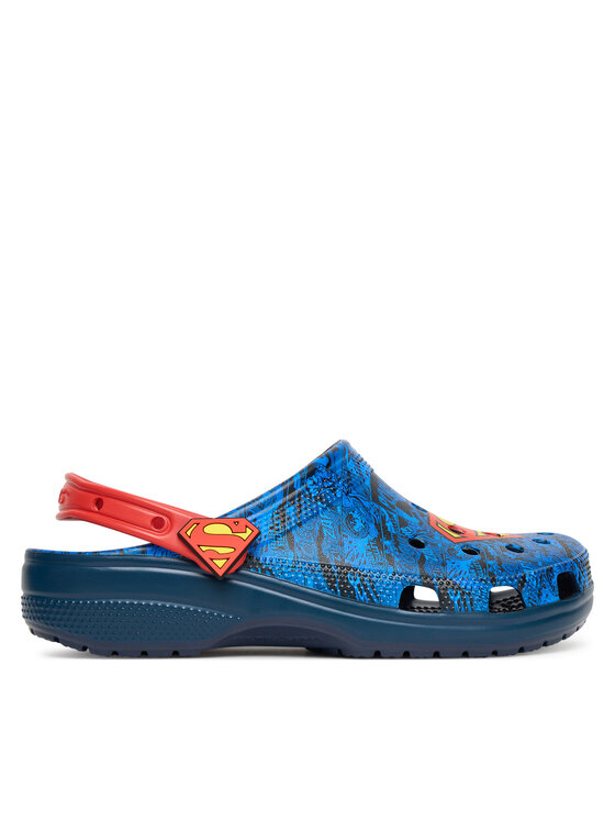 Crocs Чехли Superman Classic Clog 211131 Син цвят на ниска цена