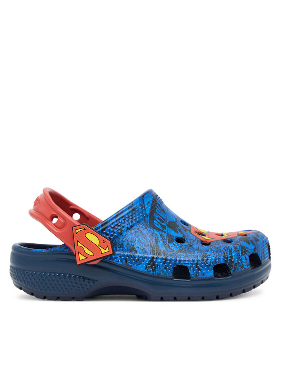 Crocs Чехли Superman Classic Clog 211132 Син цвят на ниска цена