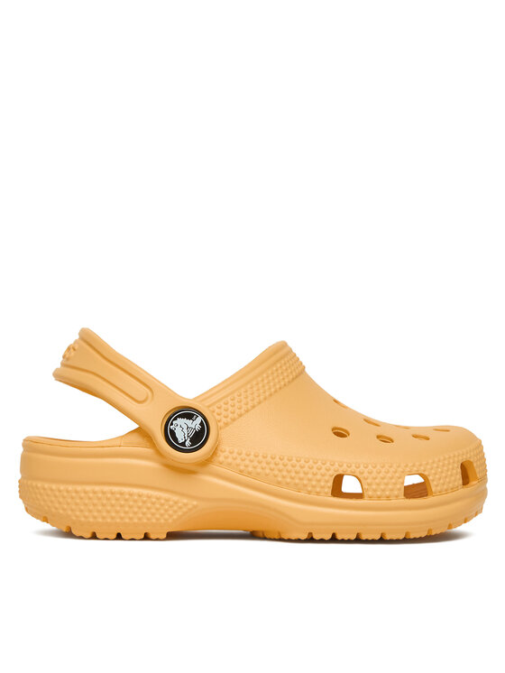 Crocs Чехли Toddler Classic Clog 206990 Оранжев цвят на ниска цена