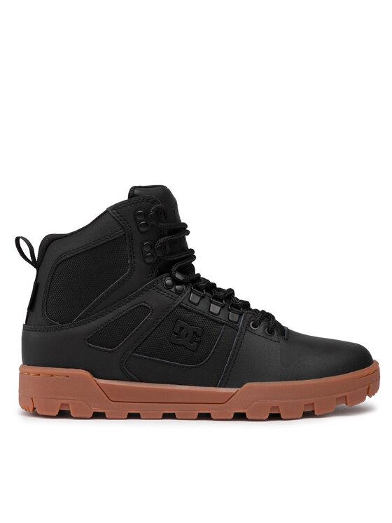 DC Shoes Ботуши Pure high-top Wr Boot ADYB100018 Черен цвят на ниска цена