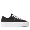 DC Shoes Гуменки Manual Platform ADJS300280 Черен цвят на ниска цена