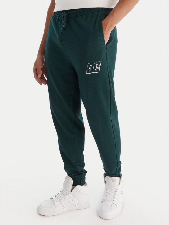 DC Shoes Долнище анцуг ADYFB03072 GTP0 Зелен Regular Fit цвят на ниска цена