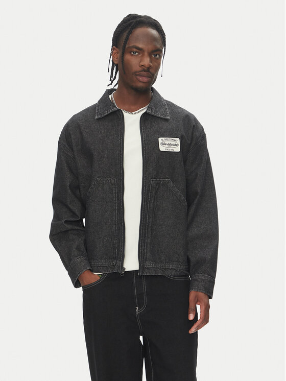 DC Shoes Дънково яке Pit Crew Jacket ADYJK03206 Черен Boxy Fit цвят на ниска цена