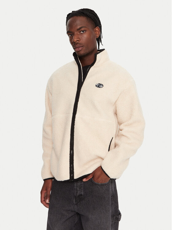 DC Shoes Полар Vault EDYFT03552 Бежов Regular Fit цвят на ниска цена