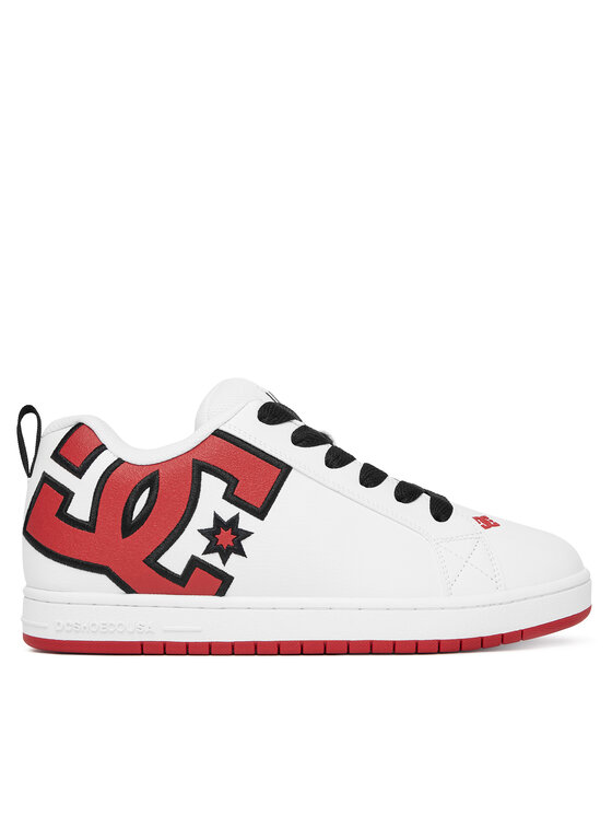 DC Shoes Сникърси COURT GRAFFIK DC01661110 Бял цвят на ниска цена