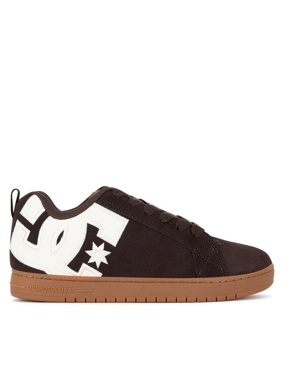 DC Shoes Сникърси COURT GRAFFIK SE DC01665200 Кафяв цвят на ниска цена
