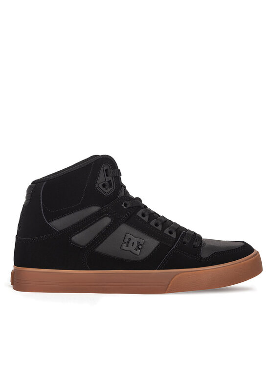 DC Shoes Сникърси PURE HIGH-TOP WC ADYS400043-BGM Черен цвят на ниска цена