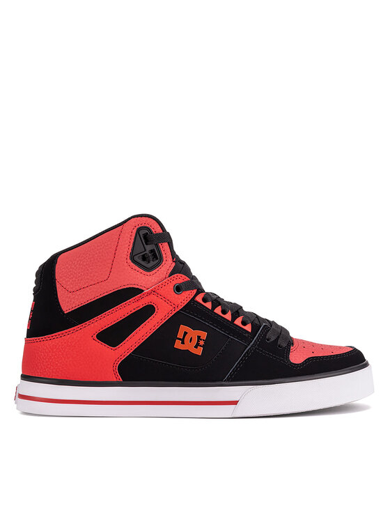 DC Shoes Сникърси PURE HIGH-TOP WC ADYS400043-FWB Червен цвят на ниска цена
