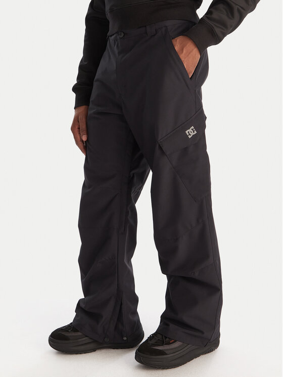 DC Shoes Сноуборд панталони Banshee Snpt ADYTP03042 Черен Regular Fit цвят на ниска цена
