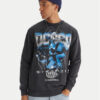 DC Shoes Суитшърт Skull Shock Crew EDYSF03251 Сив Regular Fit цвят на ниска цена