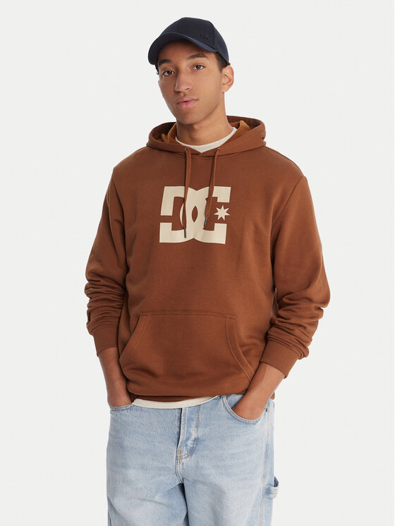 DC Shoes Суитшърт Star EDYSF03261 Меден Regular Fit цвят на ниска цена