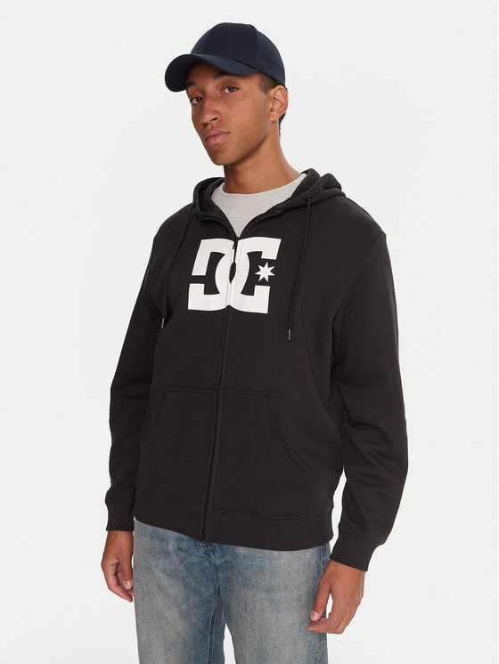 DC Shoes Суитшърт Star EDYSF03265 Черен Regular Fit цвят на ниска цена