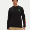 DC Shoes Тениска с дълъг ръкав ADYZT05474 Черен Standard Fit цвят на ниска цена