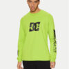 DC Shoes Тениска с дълъг ръкав Drivers Club ADYZT05406 Зелен Standard Fit цвят на ниска цена
