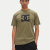 DC Shoes Тишърт ADYZT05373 Зелен Heritage Fit цвят на ниска цена