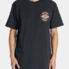 DC Shoes Тишърт Built To Last Tees ADYZT05291 Черен Regular Fit цвят на ниска цена