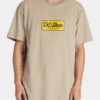 DC Shoes Тишърт Happy Hour Tees ADYZT05293 Бежов Regular Fit цвят на ниска цена